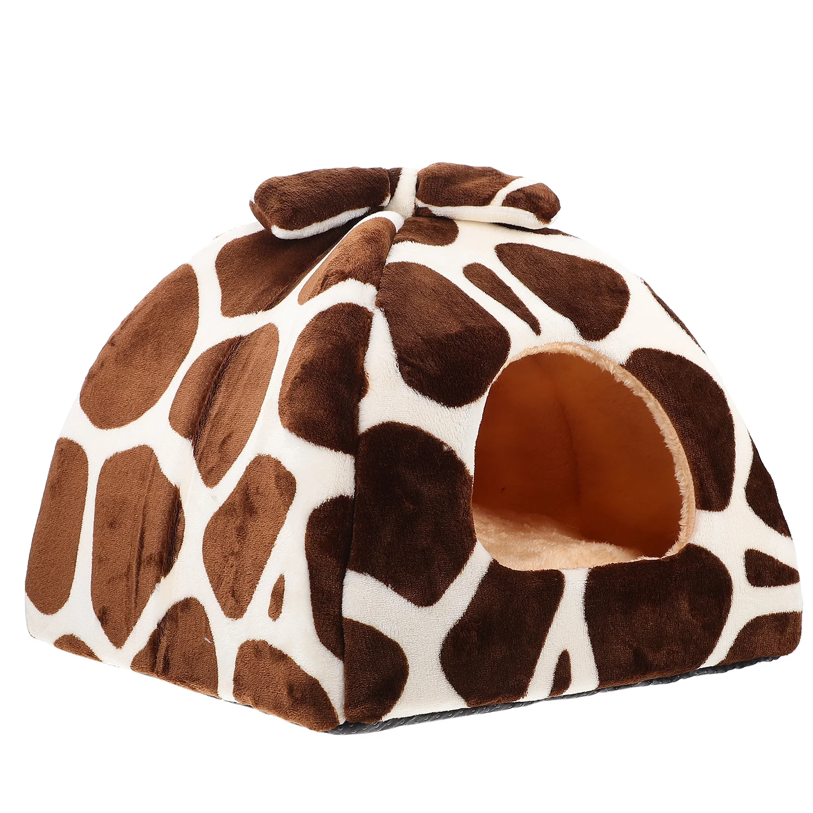 

1Pcs Pet Nest Mongolian Yurt Shape Durable Warm Pet Bed House for Hamster Puppy Small Dog Indoor Sleeping Cave