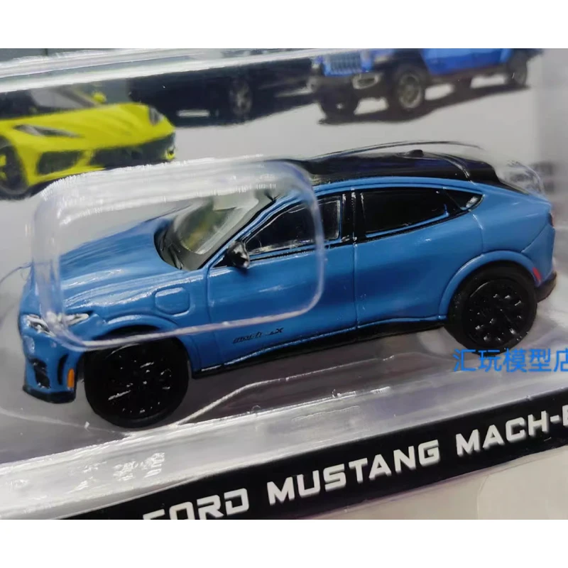 Greenlight Diecast 1:64 Scale 2023 Ford Mustang GT Suv Alloy Car Model Collection Display Toy Gifts Souvenir