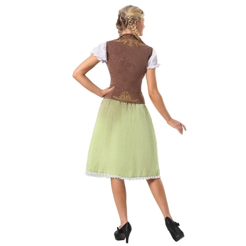 Duitse Bier Festival Alpine Natie Dames Sexy Cosplay Party Rol Voor Volwassen Bier Meisje Kostuum Beierse Bier Wench Fancy Dress