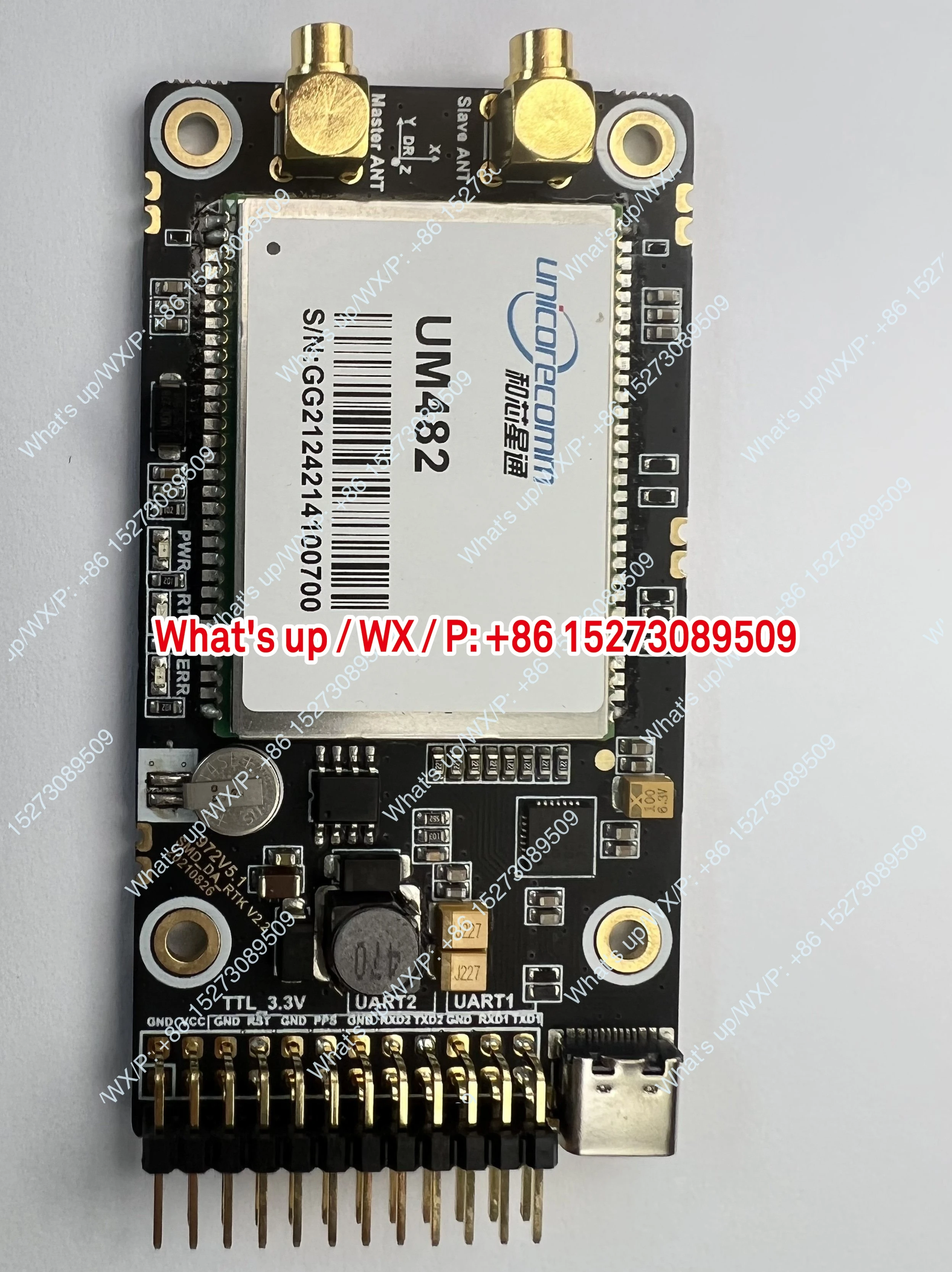 Full System Multi-Frequency High-Precision RTK Centimeter-Level Positioning and Orientation Module UM482