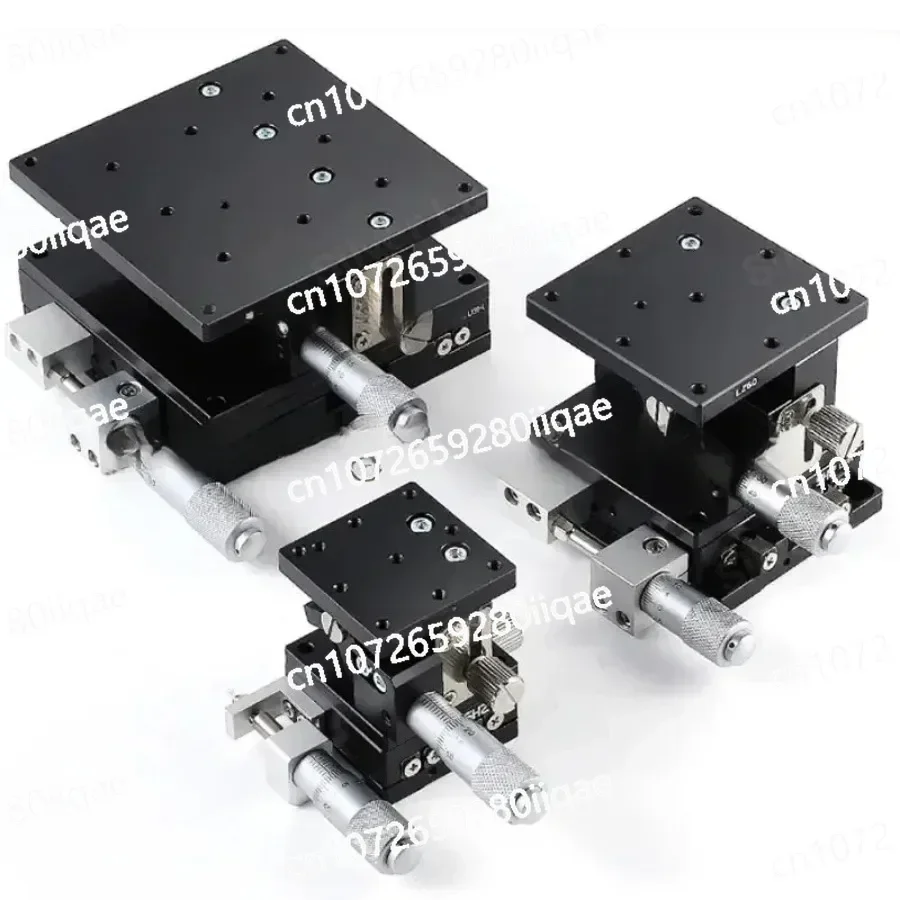 Axis 60*60/40*40mm Trimming Station Manual Precision Displacement Platform Linear Stage Sliding