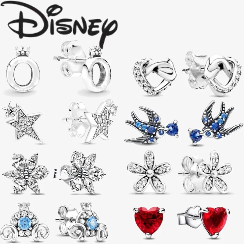 Disney 2024 new fashion star shape earrings for women's high class fine glamour jewellery gifts high quality jewellery wholesale