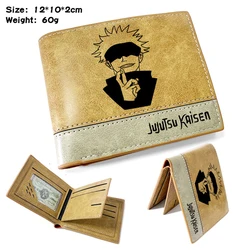 Animie Carton  Jujutsu Kaisen GOJO KOJI Wallet Short Purse With Card Holder