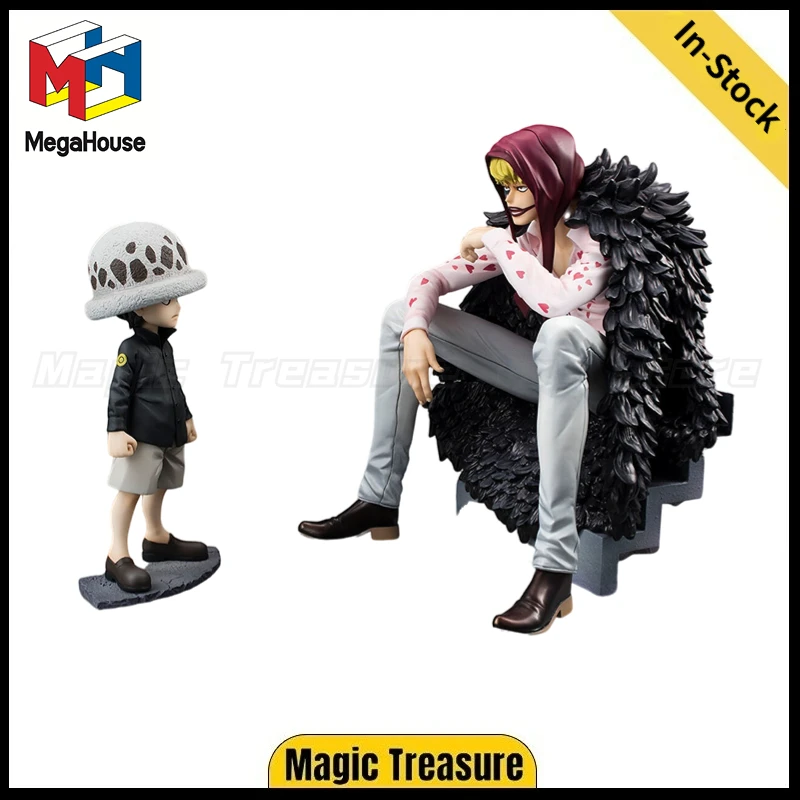 

【In Stock】Original MegaHouse POP ONE PIECE ONE PIECE Donquixote Rosinante/TRAFALGAR.LAW Toys Ornaments Gifts