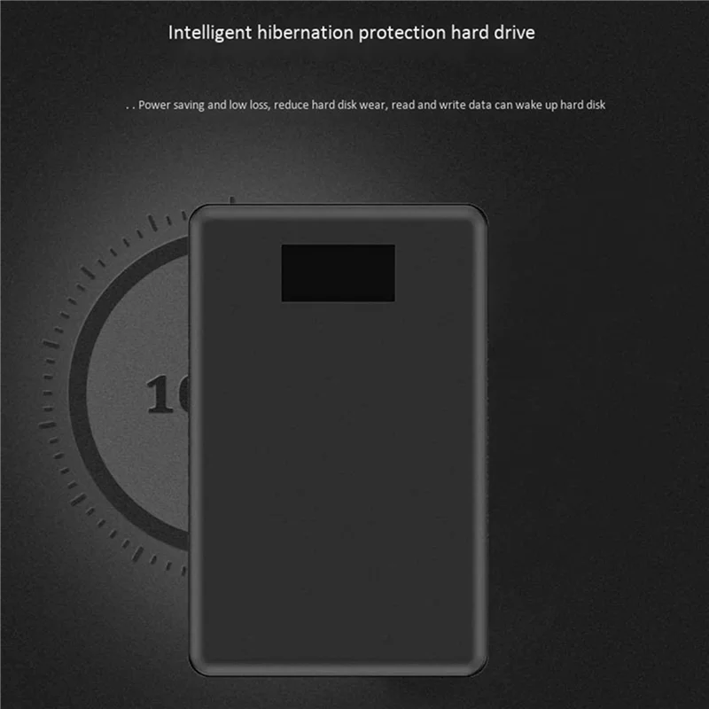 A23F-USB 3.1 Mobile Hard Disk Box 2.5 Inch SATA Hard Disk Box SSD Enclosure Support 15Mm Hard Drive For Computer Notebook