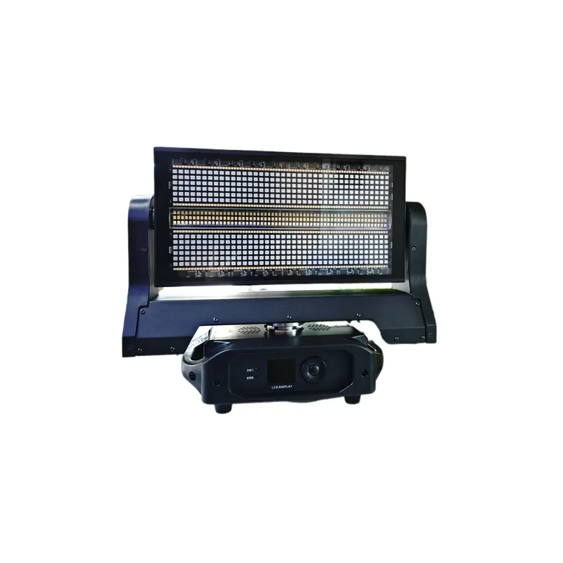 500W High-Power Moving Head Strobe Light Remote Control Die Cast Aluminum Construction IP20 Protection for Stage/Club/Concert