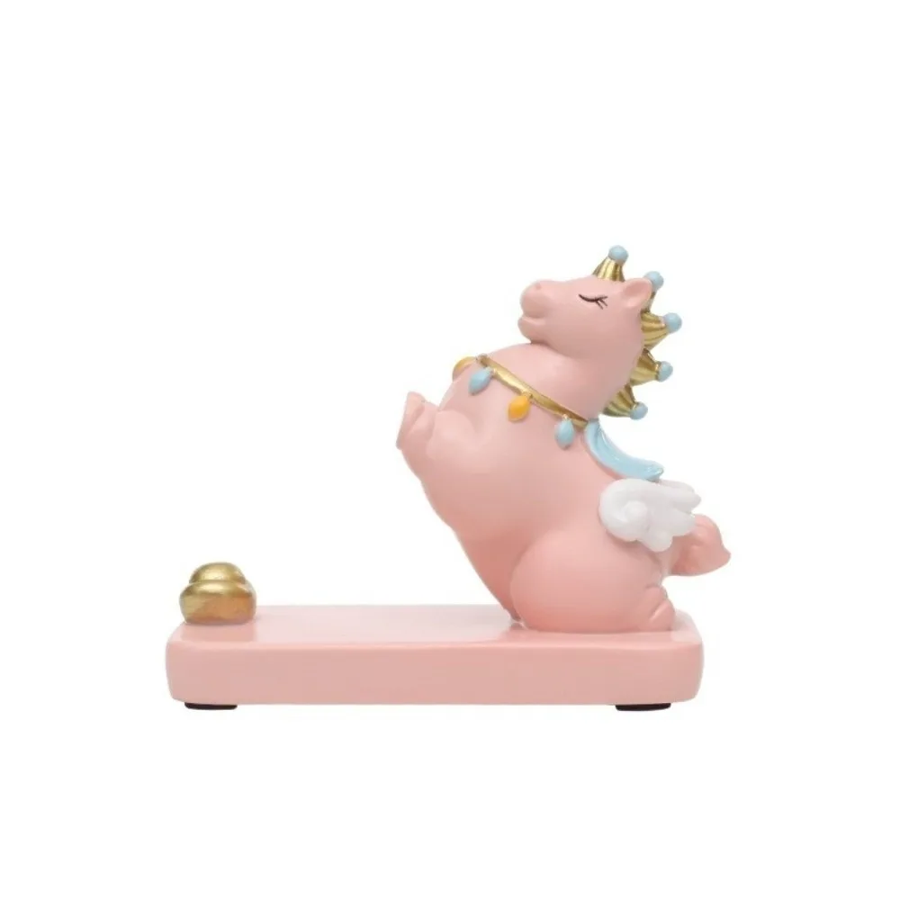 

Horse Mascot Zodiac Pony Phone Holder Resin Small Ornament Mobile Phone Stand Horse Year Pony Shape Cell Phone Bracket
