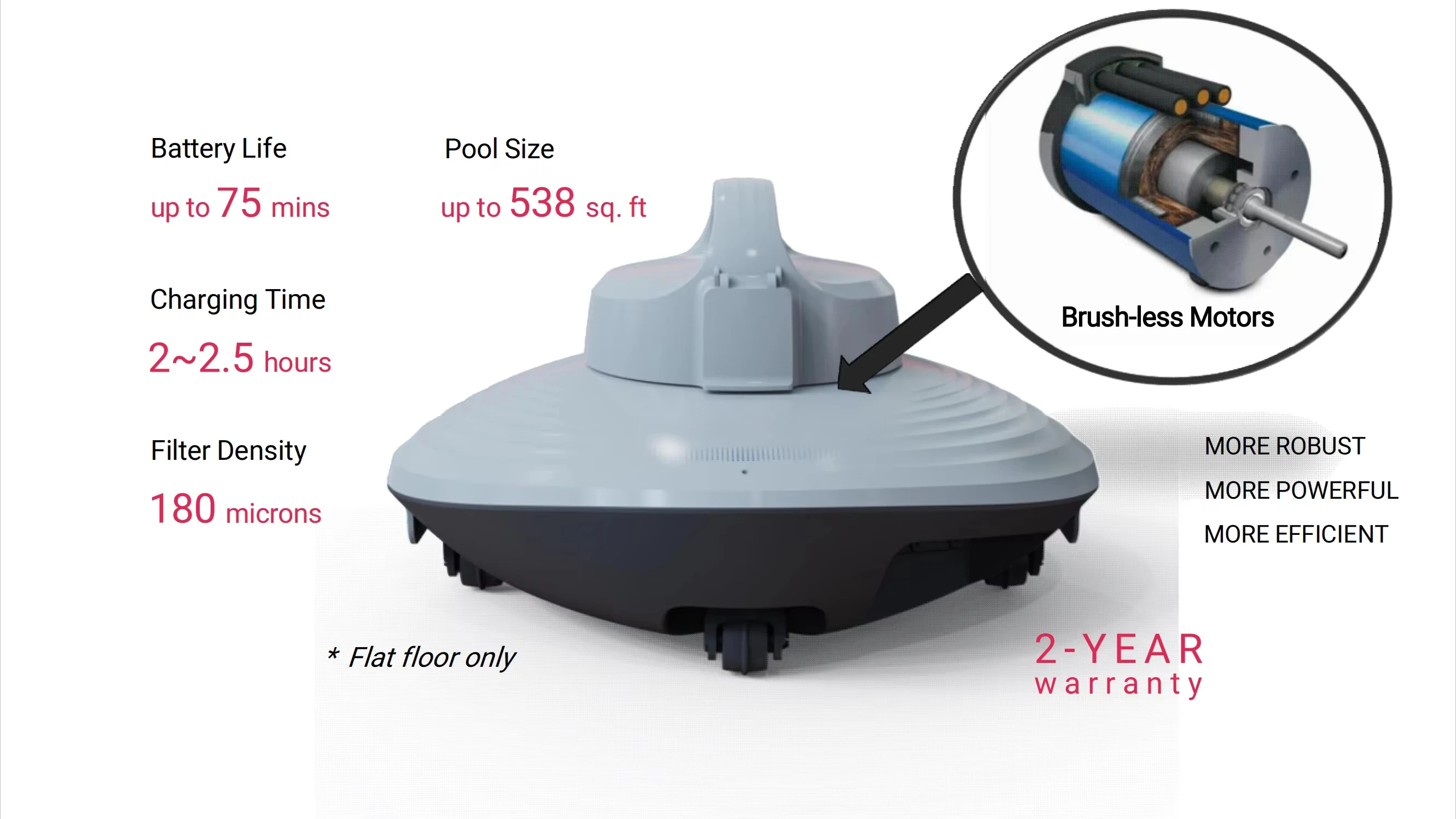 

Cordless Swimming Pool Robot Automatic Climbing Wall Robotic Smart Underwater Pool Robot Cleaner