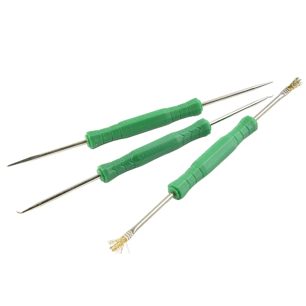 6pcs Double-head Desoldering Aid Tool Circuit Board Soldering Welding Auxiliary Tools PCB Cleaning Repair Tools