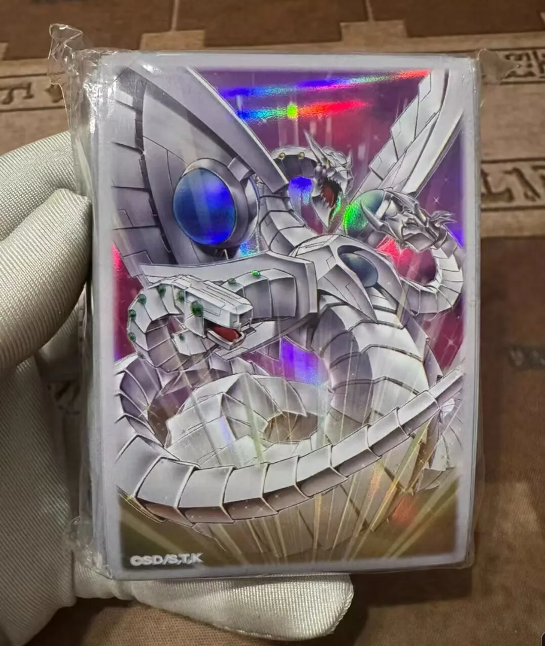 70Pcs Yugioh KONAMI Cyber End Dragon the Decisive Strike Dragon Official Collection Sealed Card Protector Duelist Sleeves