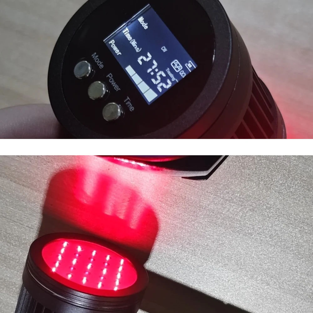 

New Upgrade 5W Red Light Therapy Device 650nm 808nm Infrared Cold Laser Physiotherapy for Pain Relief Muscle Recovery Arthritis