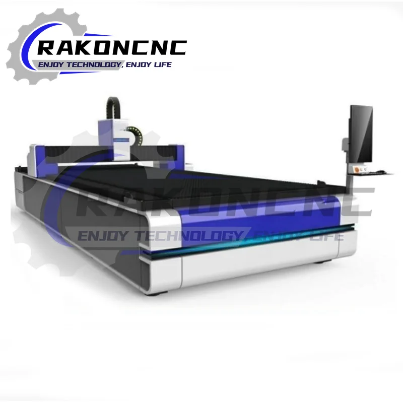 Rakoncnc RC1530H 1000w 2000w 3000w Metal Stainless Steel Cnc Fiber Laser Cutting Machine Price