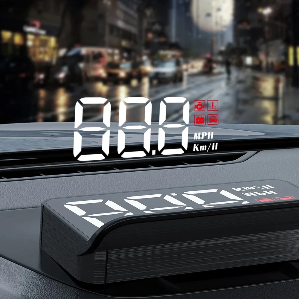ホットセール中-m3車用hudデジタルスピードメーター-obd2ゲージ-新型ヘッドアップディスプレイ-多機能-自動車診断ツール-セキュリティタイプ
