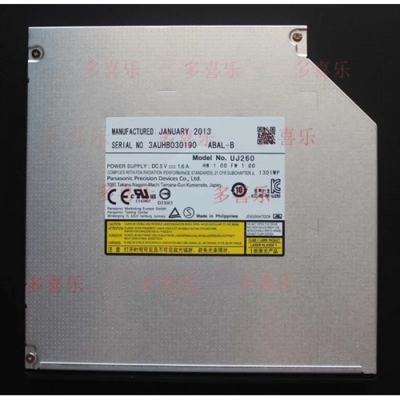 

RR for Panasonic UJ260 for Lenovo Thinkpad R400 R500 T420 T430 T520 T530 Blu-ray Burner