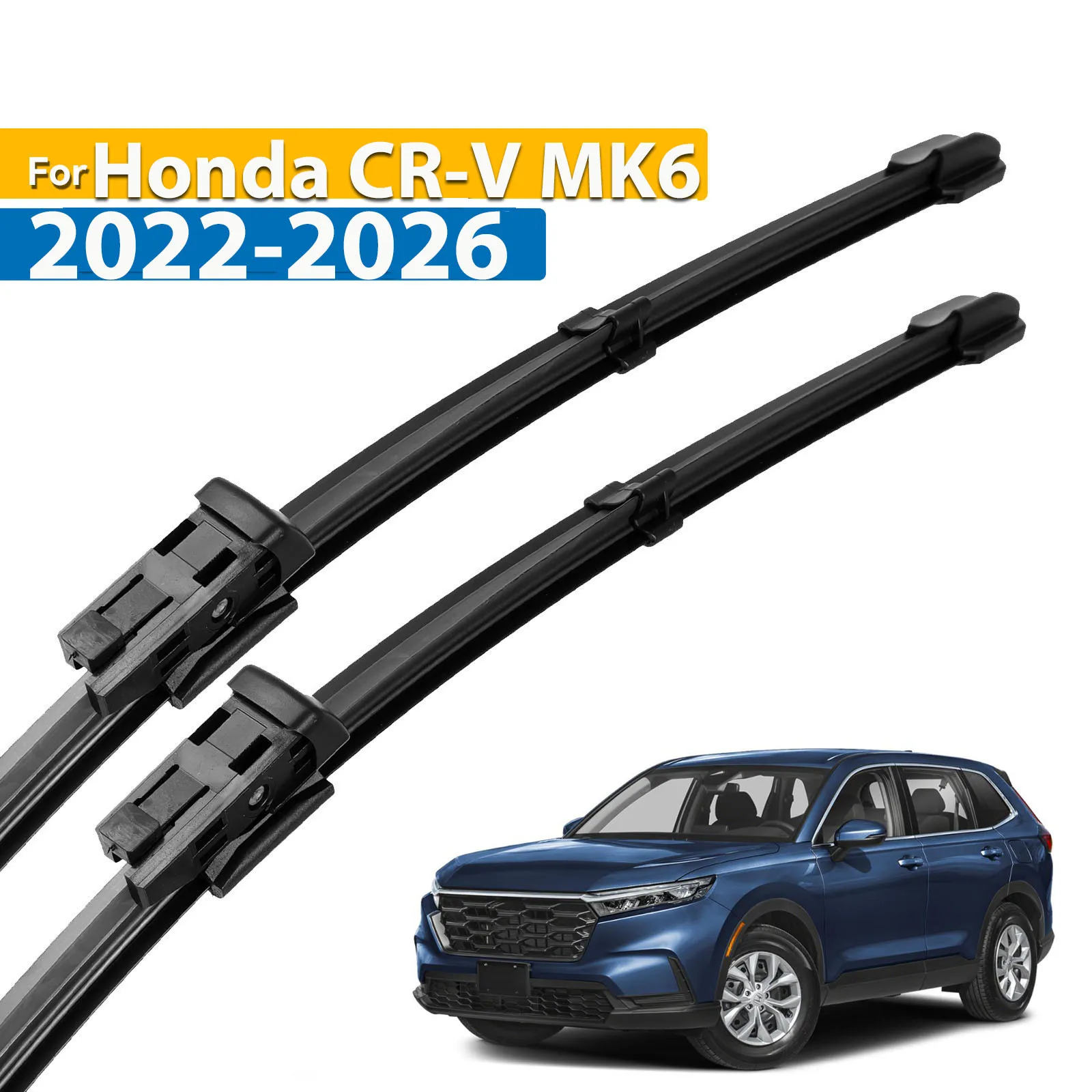 

Erick's Wiper LHD Front Wiper Blades For Honda CR-V CRV MK6 2022 - 2026 Windshield Windscreen Clean Window Rain Brushes 26"+18"