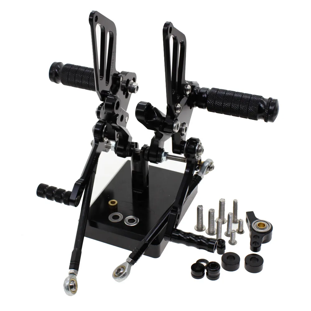 Motorcycle footrest footpeg pedal foot peg Rearset Rear Set foot rest For Ducati 1098/S 2007-2008 1198 2009-2011 848 08-10