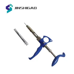 Animal ID Microchip Metal Injection gun FDX-B ISO11784/85 134.2KHz Pet Chip Syringe Repeated Injection