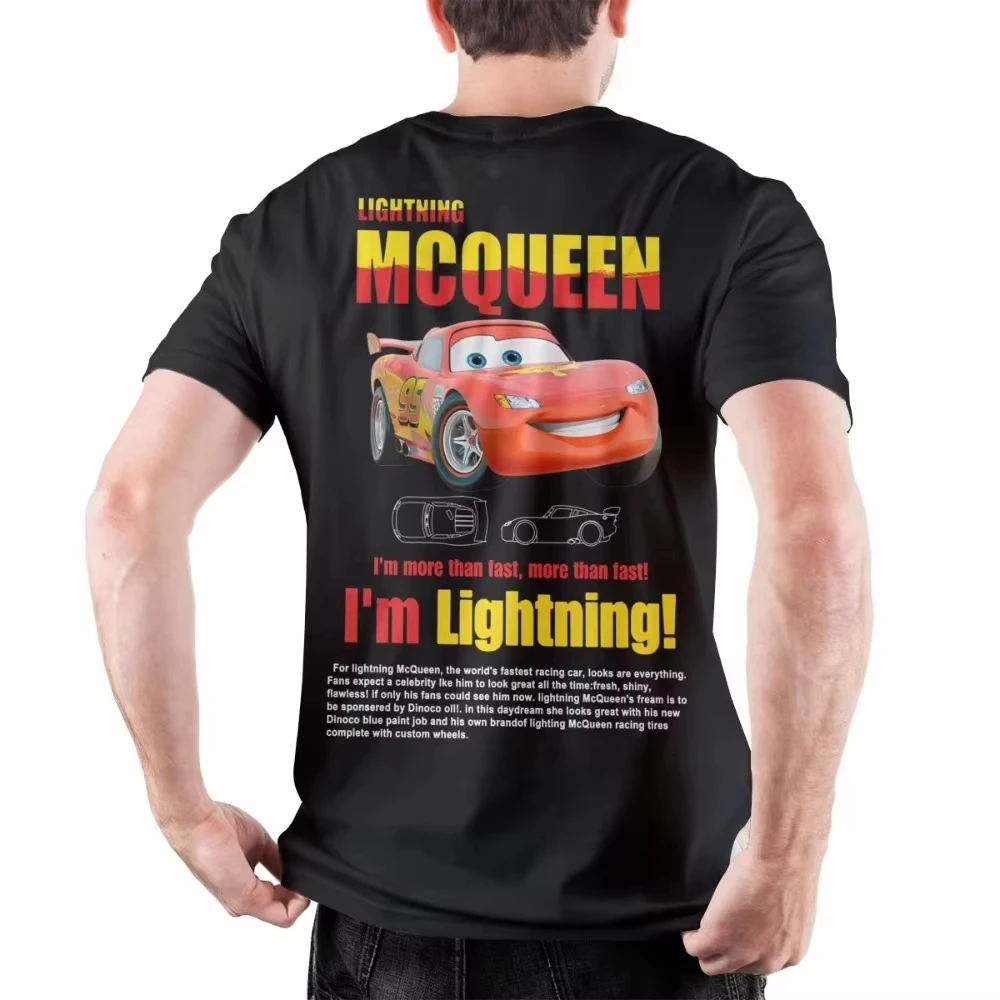 Lightning Mcqueen and Sally Couples T-shirt Merch Outfit for Men Women Sally and Mcqueen T Shirts for Couple Gift Tee Back Print