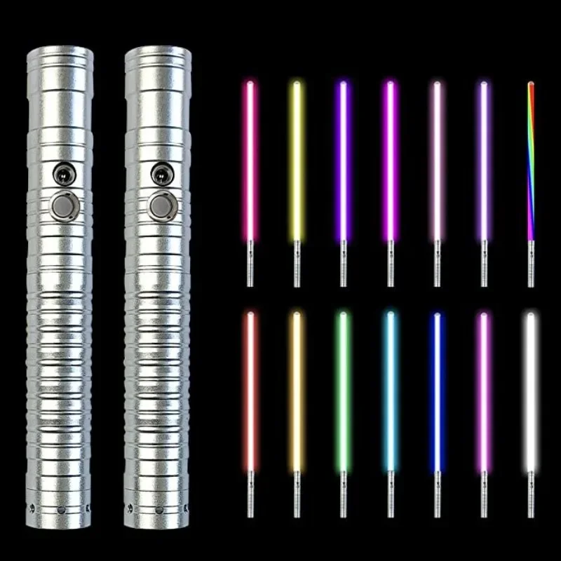 

hot style kids toys:color change fierce battle laser sword,type-c charging 2-in-1 pixel lightsaber,light saber kpop lightstick