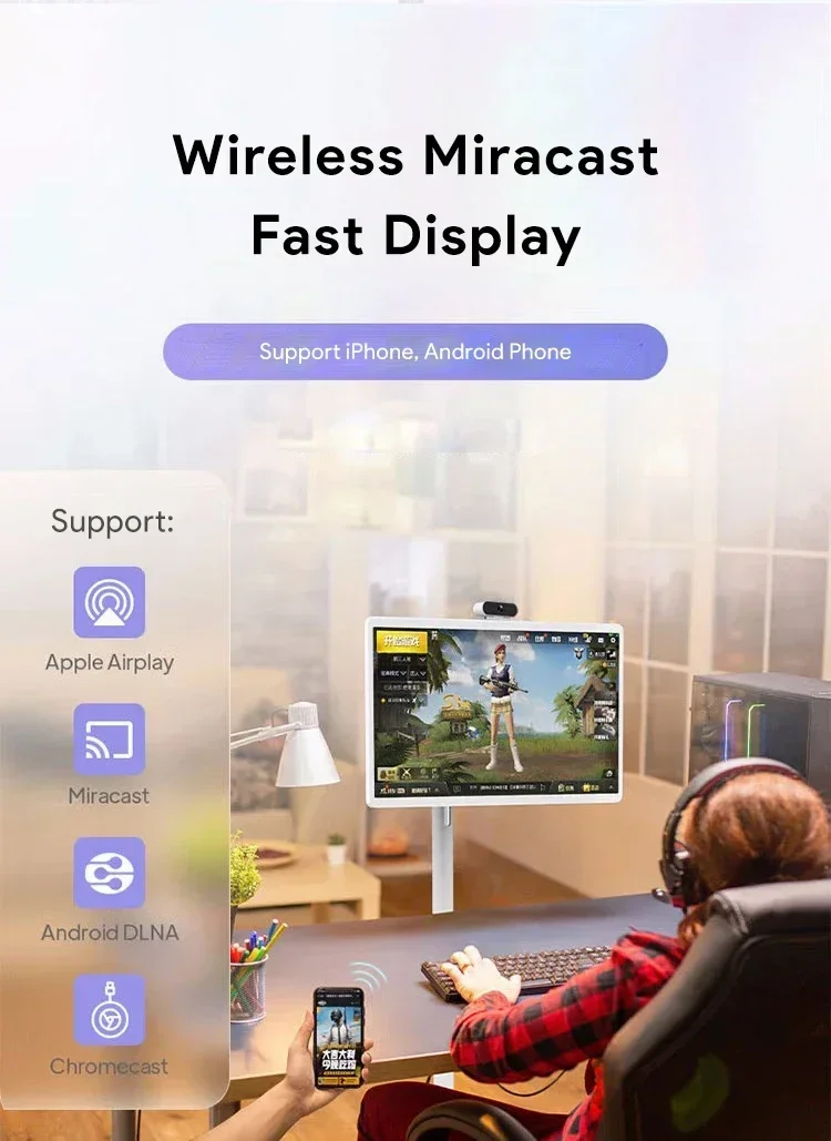 32 Inch Standbyme Tv Incell Smart Display Lcd television smart tv Android 12 Portable Smart Tv