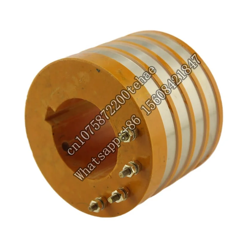 Slip ring SRS5010075-4T electrical carbon brushes Collector rotary joint slip ring