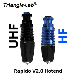 Trianglelab-Phaetus Rapido Hotend V2, 2.0 HF, commencerNT, PT1000, UHF, Unité de chauffage à haute vitesse et à haute efficacité pour VOreposoir, Théatre 3D, Nouveau
