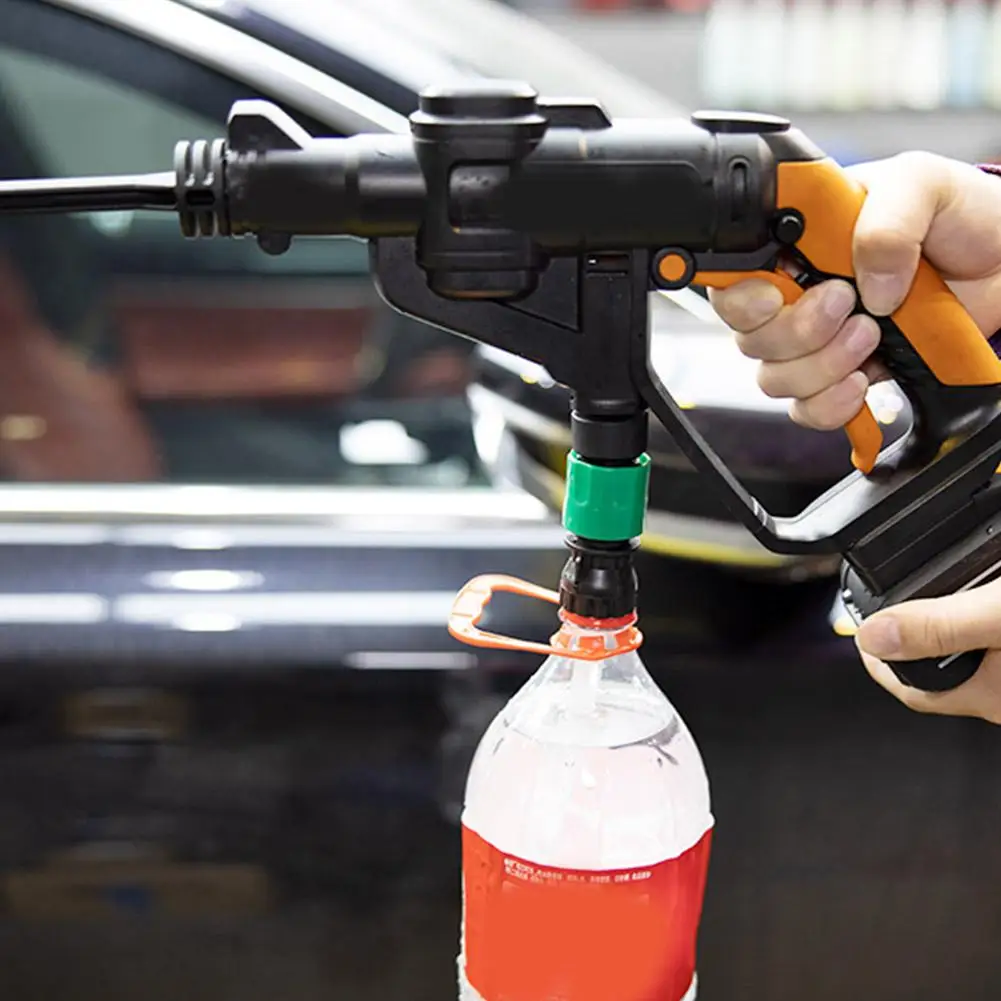 Adapter for Lithium Battery Washer Gun for Coke Bottle High Pressure Washer Gun Hose Quick Connection Tool Wash Accessories view 6