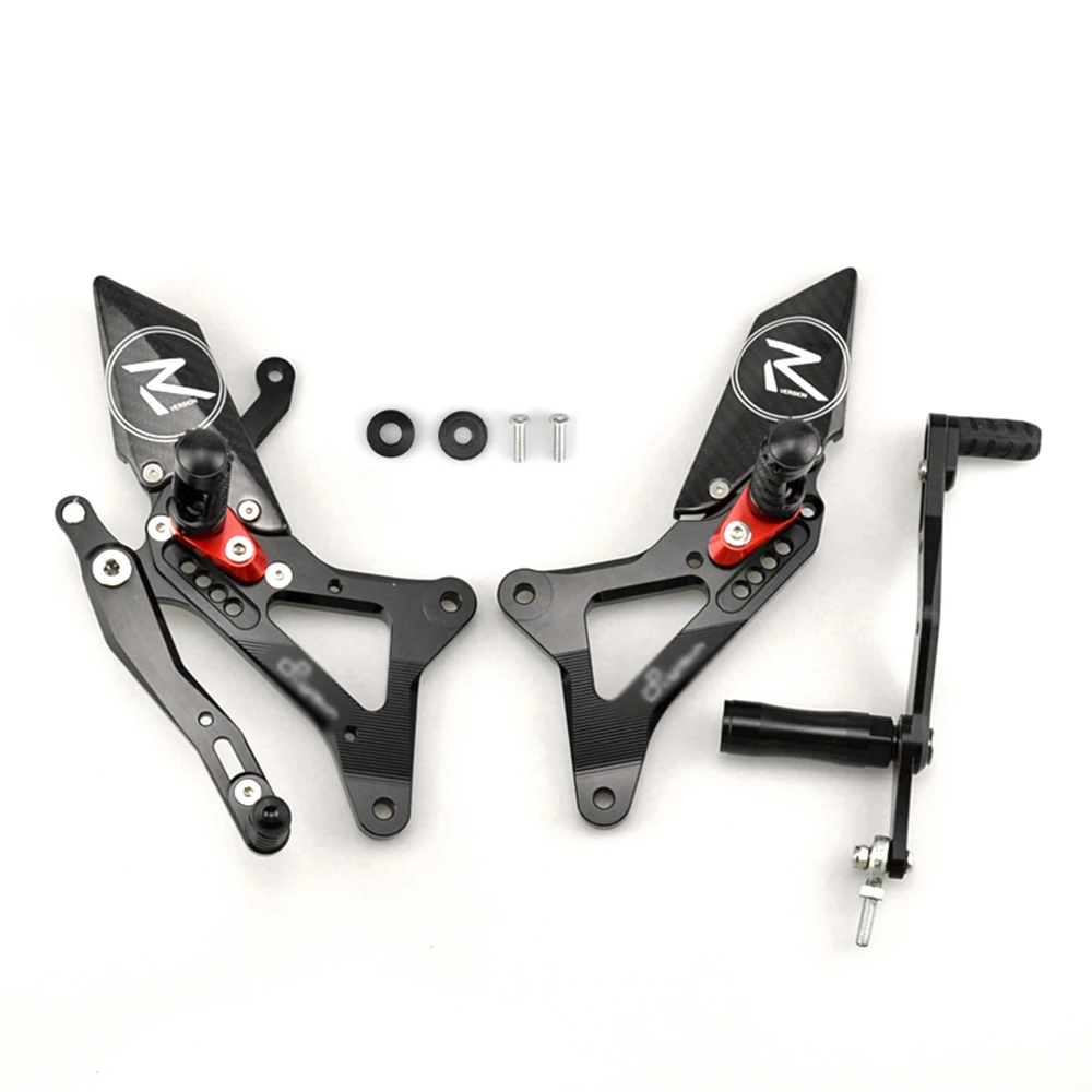 MTKRACING For YAMAHA YZF-R1 2009-2014 Rear Sets Heighten Pedal Adjustable Rearsets FootPegs Shift Lever Brake Kit