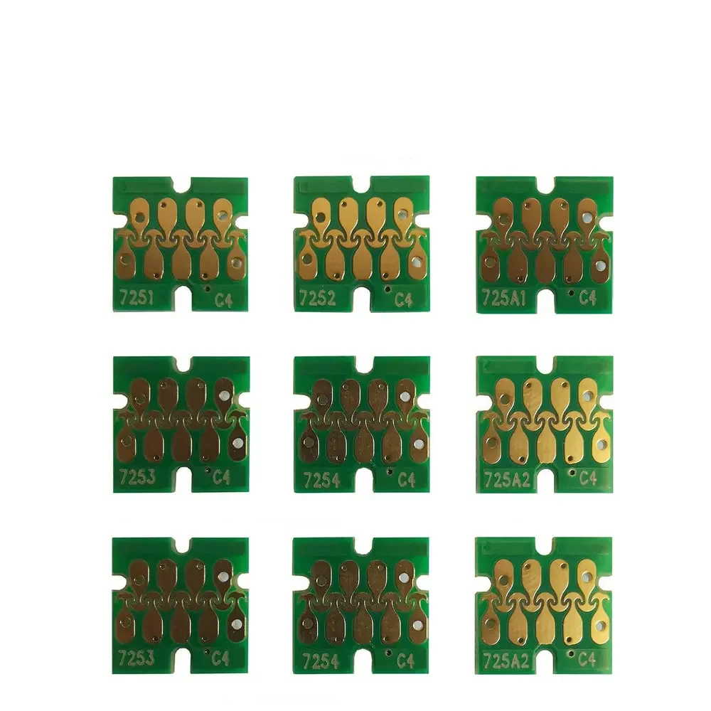 F2000 F2100 Printer Ink Chip T725A White Ink Cartridge Maintenance Tank Chip For Epson SureColor F2000 F2100 SC-F2000 SC-F2100