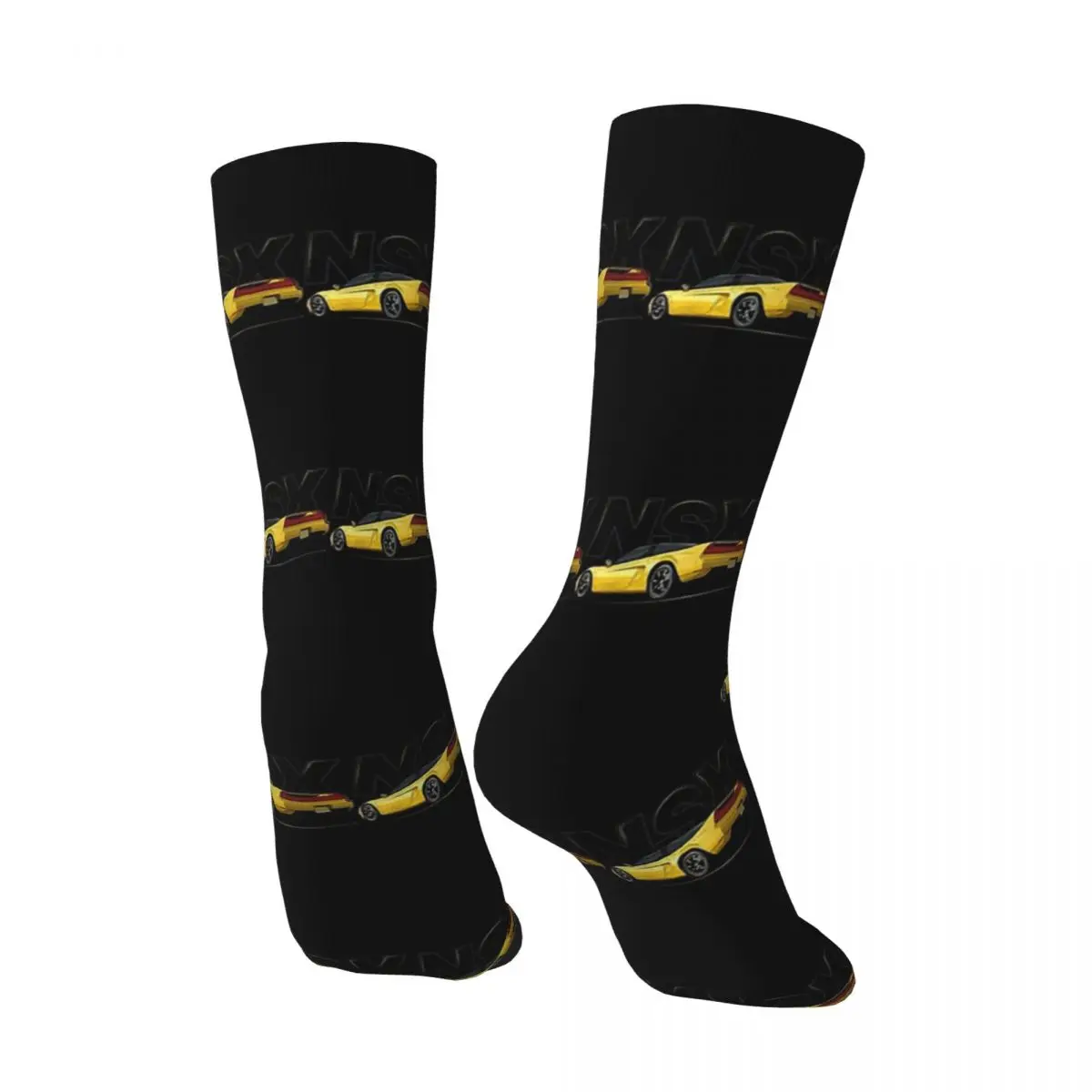 Honda NSX - Japanese Ferrari Car Racing Unisex Spring Summer Autumn Winter Socks Outdoor Happy Socks street style Crazy Sock