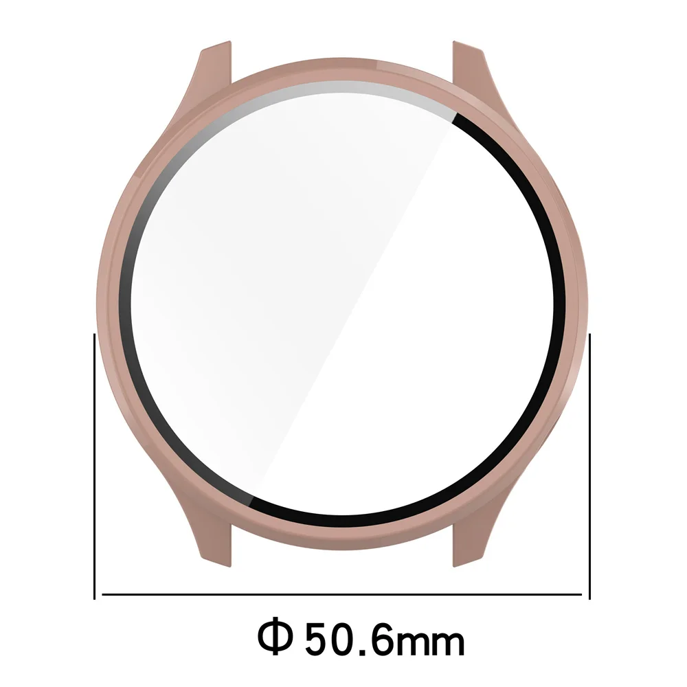 PC Protective Case For Oneplus Watch 2R Bumper Hard Frame Glass Full Coverage Cases with Film Shell Watch Band Accessories
