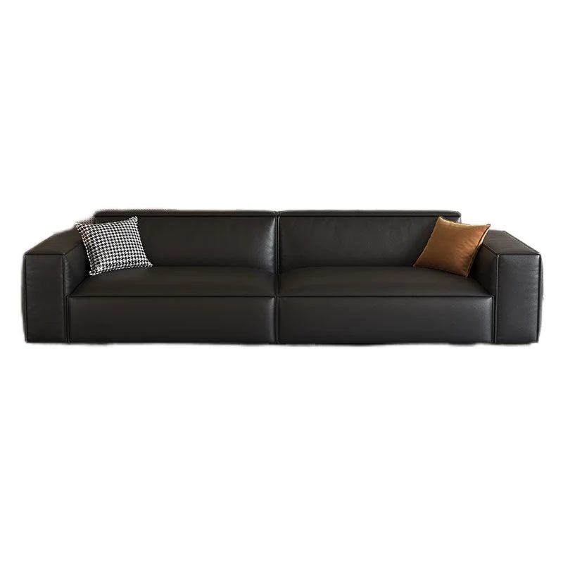 

Leather combination sofa set, villa sofa