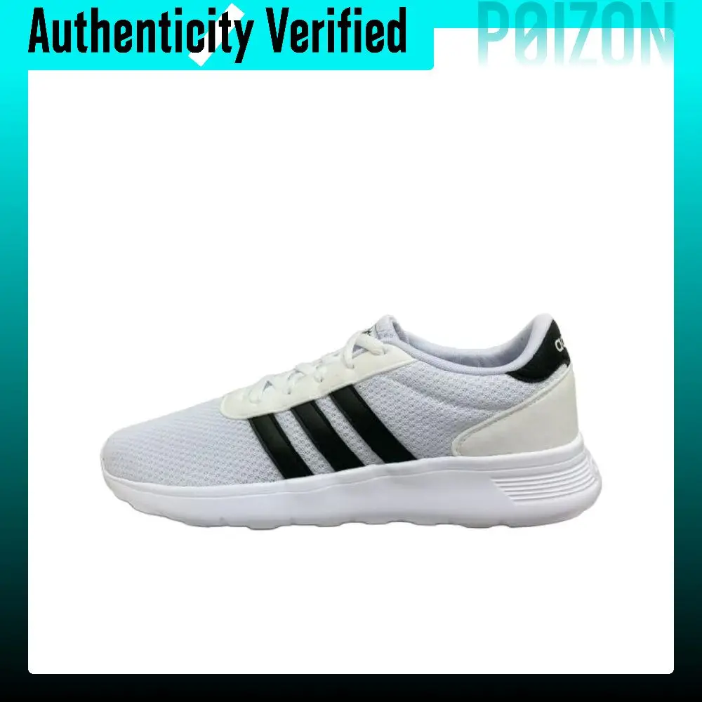 Adidas Neo Lite Racer 1.0 Casual Shoes Men's Low Top White/Black FX3484