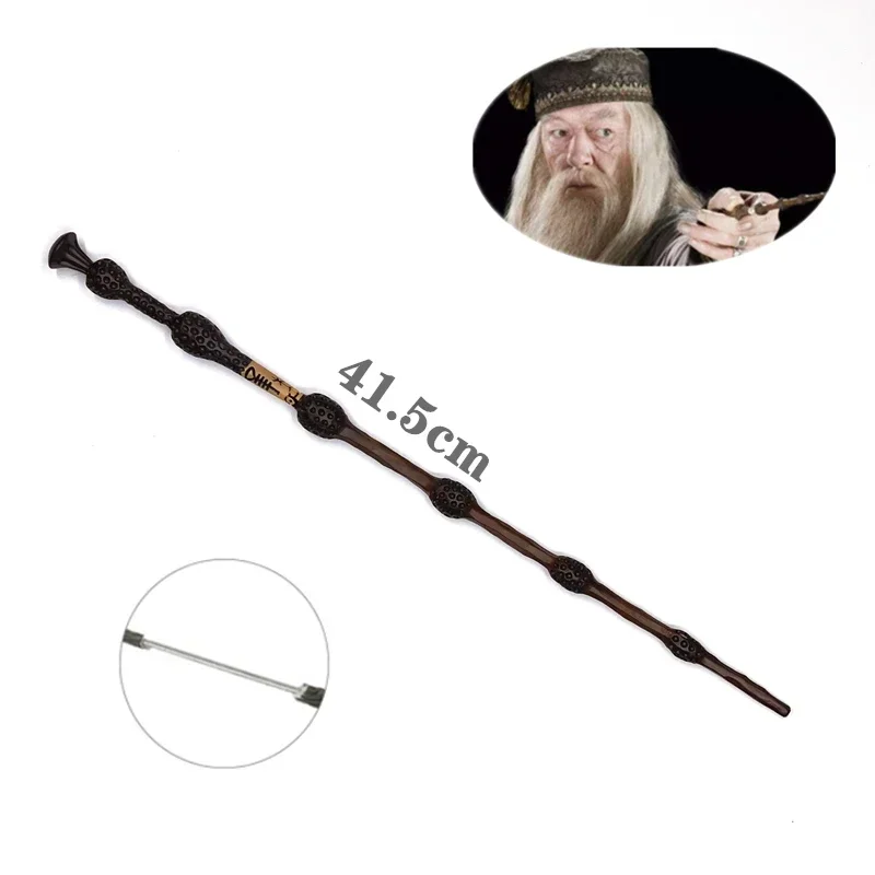 Harries Wand Classic Toy Malfoy Voldmort Hermione Ron Bellatrix McGonagall Magical Cosplay Magical School Props Halloween Party