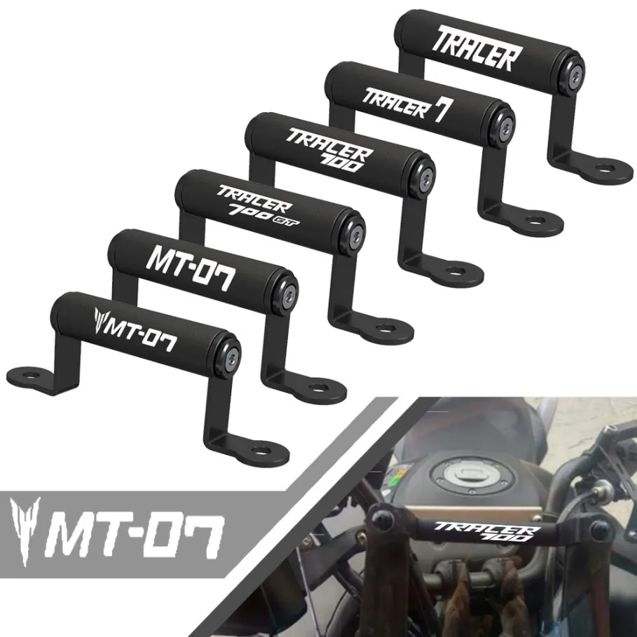 12/22MM Motorcycle Phone Holder Stand GPS Navigation Plate Bracket For Yamaha MT-07 Tracer 7 700 GT Tracer7 2016 2023 2024 MT 07