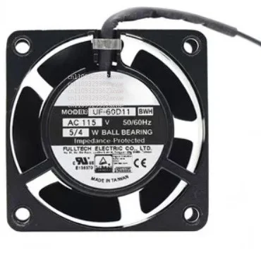 For FULLTECH UF-60D11 BWH 115V 5/4W 60x60x30mm Server Cooling Fan