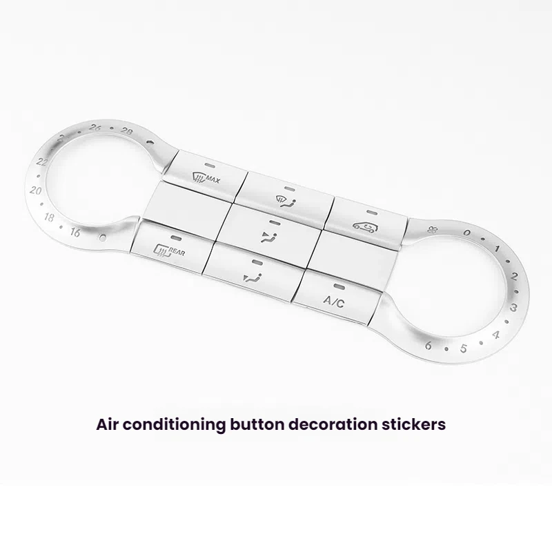 Suitable for Mercedes-Benz a180 B200 CLA200 260 GLA 260 modified air conditioner button decorative patch