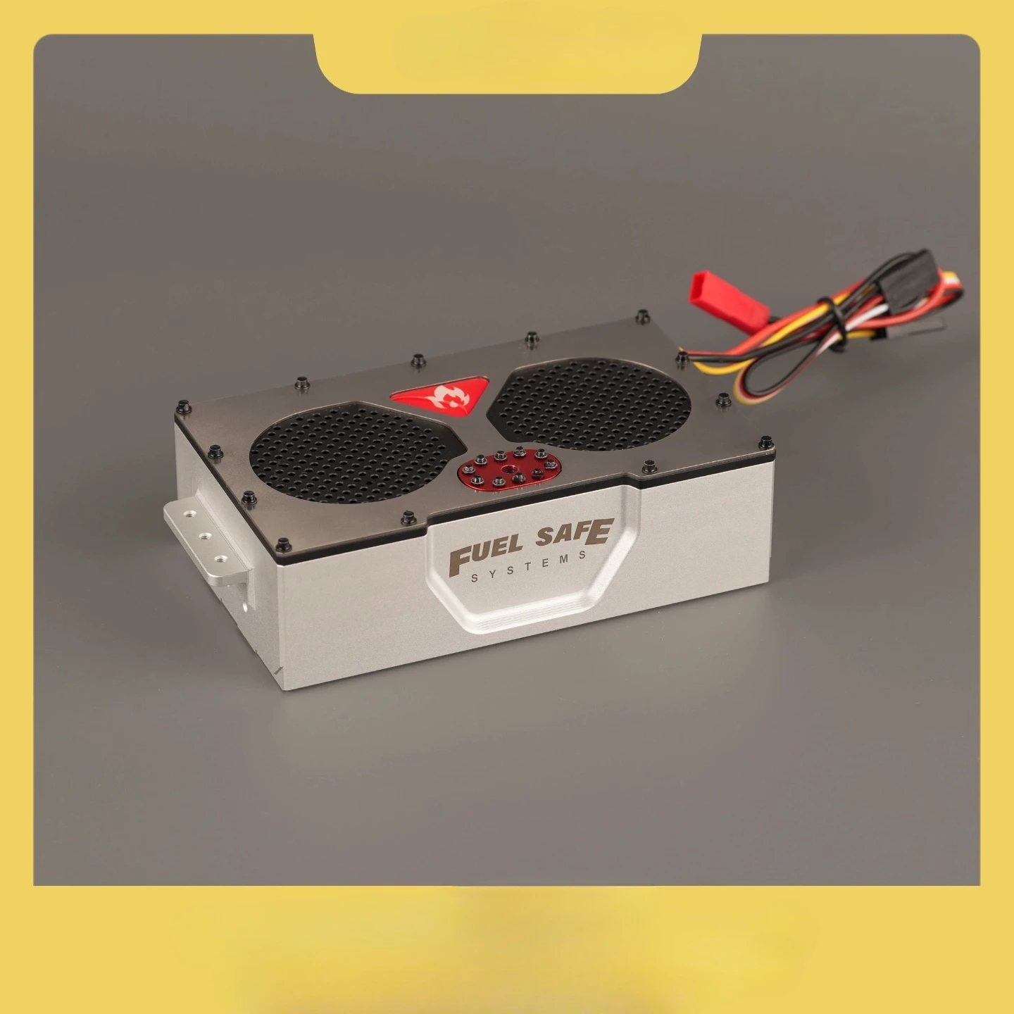 Set audio serbatoio carburante/tappo serbatoio carburante per TWOLF M715 1/8 simulazione metallo RC arrampicata auto TWOLF M715 accessori di aggiornamento