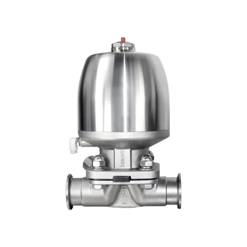 Stainless steel 316L sanitary diaphragm valve EPDM pneumatic water and liquid conveying equipment