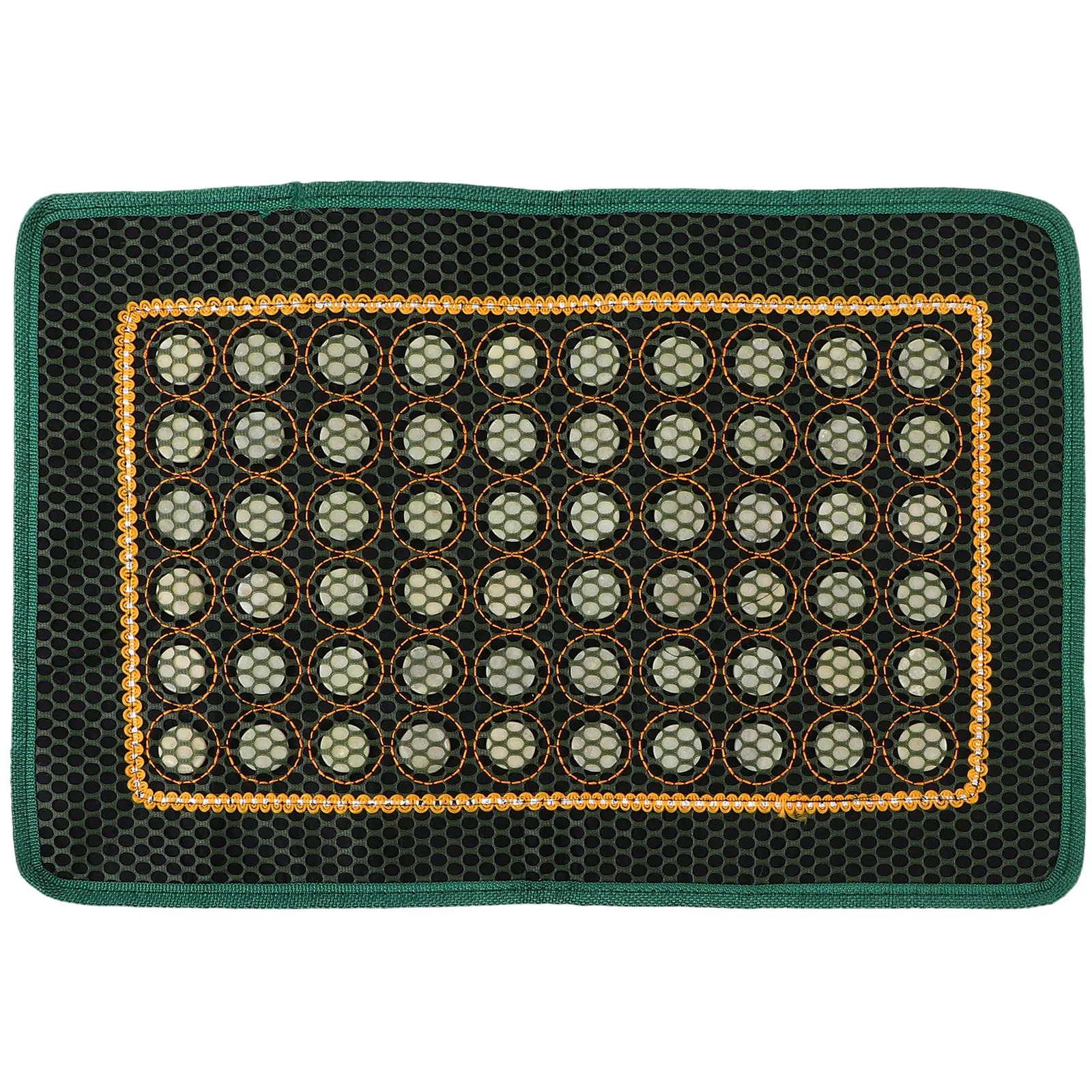 

1pc Jade Cervical Pillow Cover European Styled Soft Decorative Cushion Case For Sofa Bed Car Home Non-Slip Stylish Protector