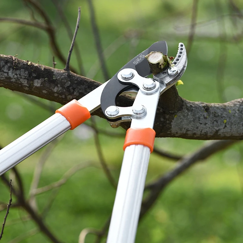 Anti-Slip Grip Garden Pruning Tools Cut Tree Branch Tools Length Scissor Hedge Anvil Shear Fruit Tree Shear