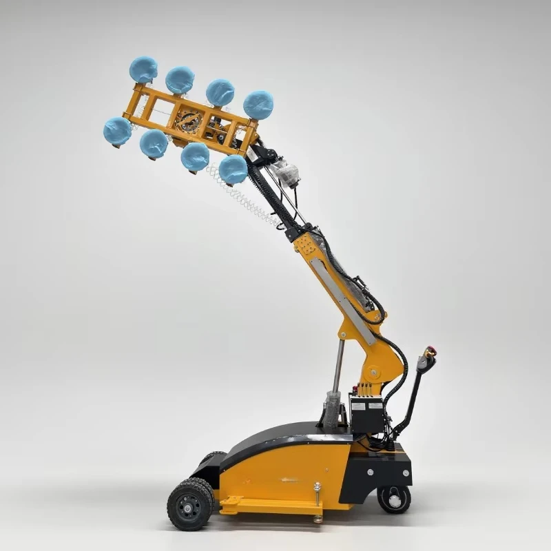 Full Electric Automatic Walking Robot Vacuum Lifter for Construction 400kg-800kg Capacity Handling and Moving Glass