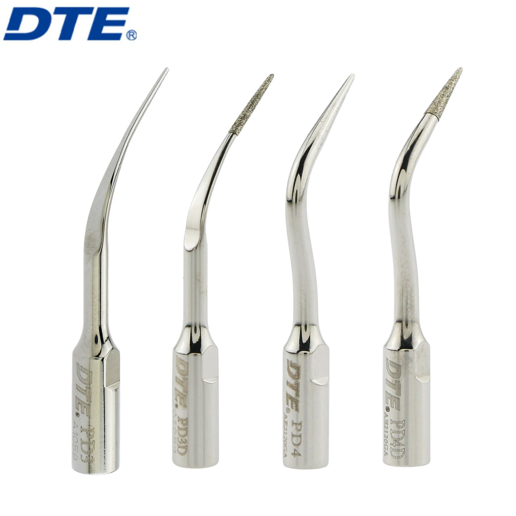 Dental Ultrasonic Scaler Tips Endodontics Root Canal With Diamond Coated PD3 PD3D PD4 PD4D for DTE NSK SATELEC