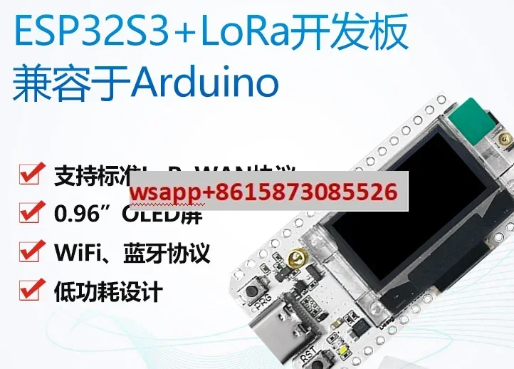 

LoRa32-v3 Compatible Arduino Development Board SX1262 ESP32-S3 Node WIFI Meshtastic