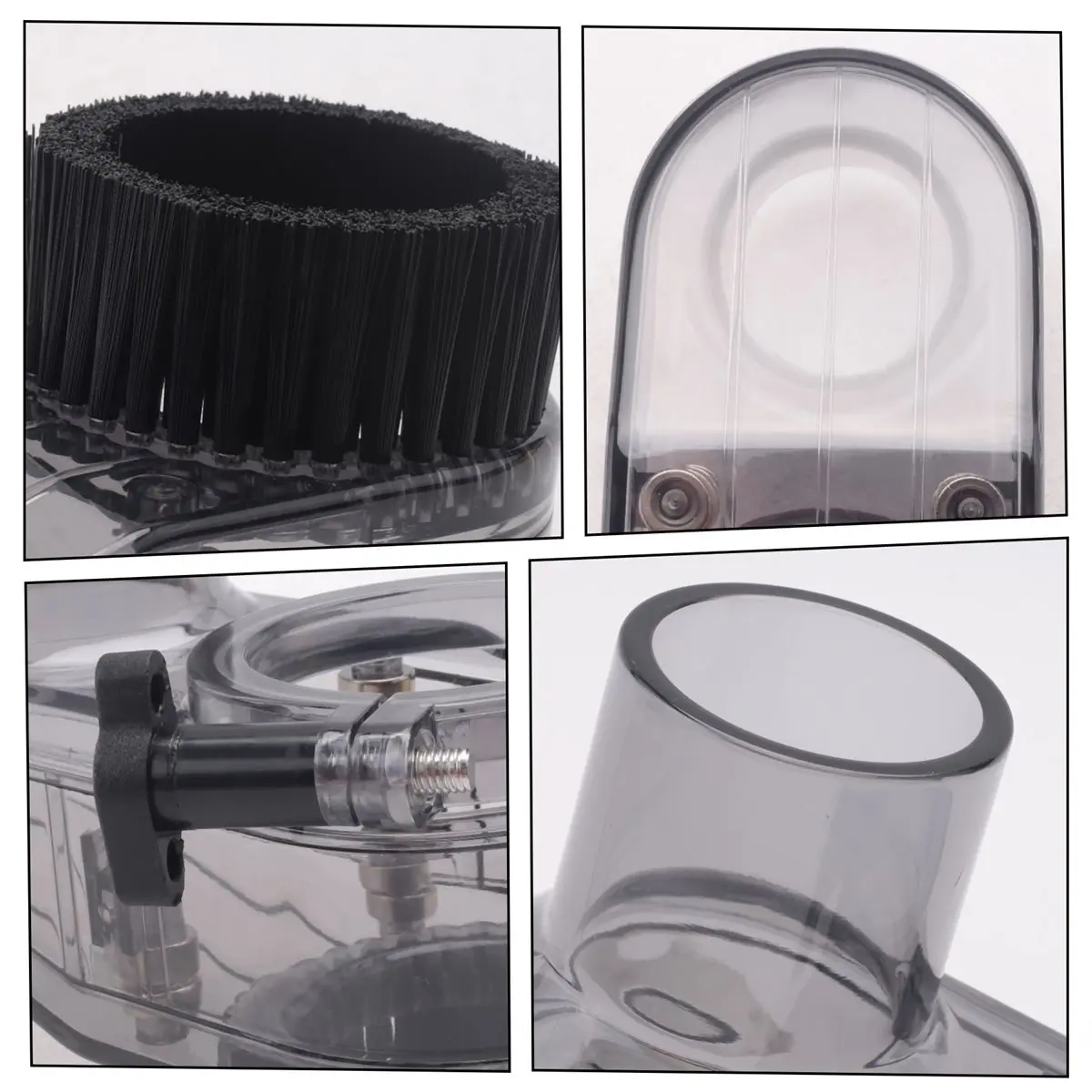 finefine CNC Dust Cover Cleaner 45mm Dust Brush Cover for 3018 Series CNC Router/CNC Machines Spindle Motor Woodworking Tool