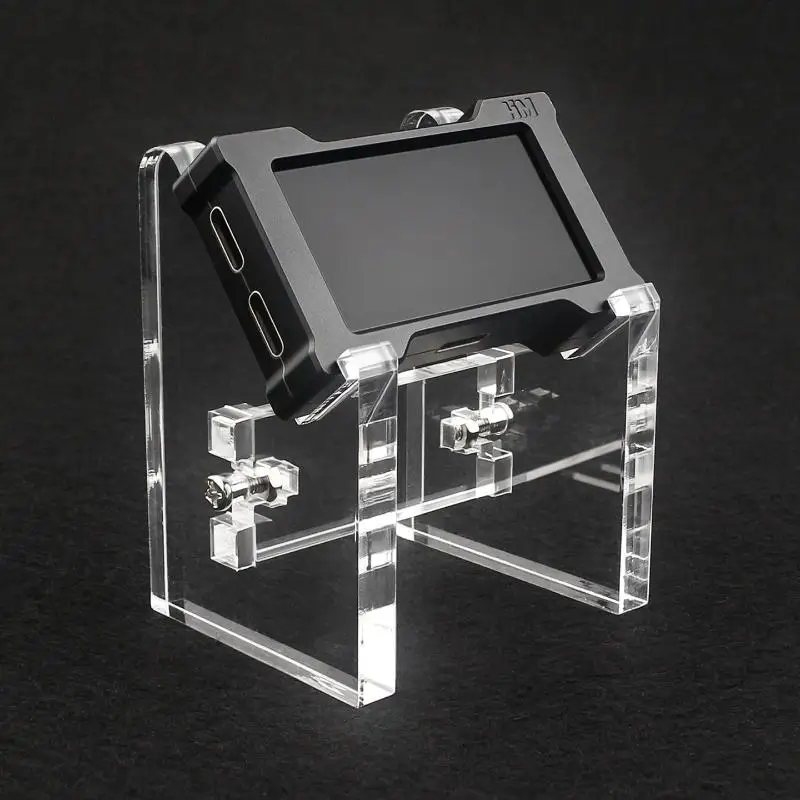 Clear Plastic Desktop Holder Dustproof Custom Fit for HMLAB ZNEO Gaming USB HUB & HMHUB Pro Gamer Room Setup Accessory