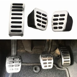 Stainless Steel Car Pedals for Volkswagen VW Polo 9N 6R Bora Golf 4 MK4 IV for Skoda Fabia Seat Ibiza 6K 6L 6J AT MT Pedal Cover