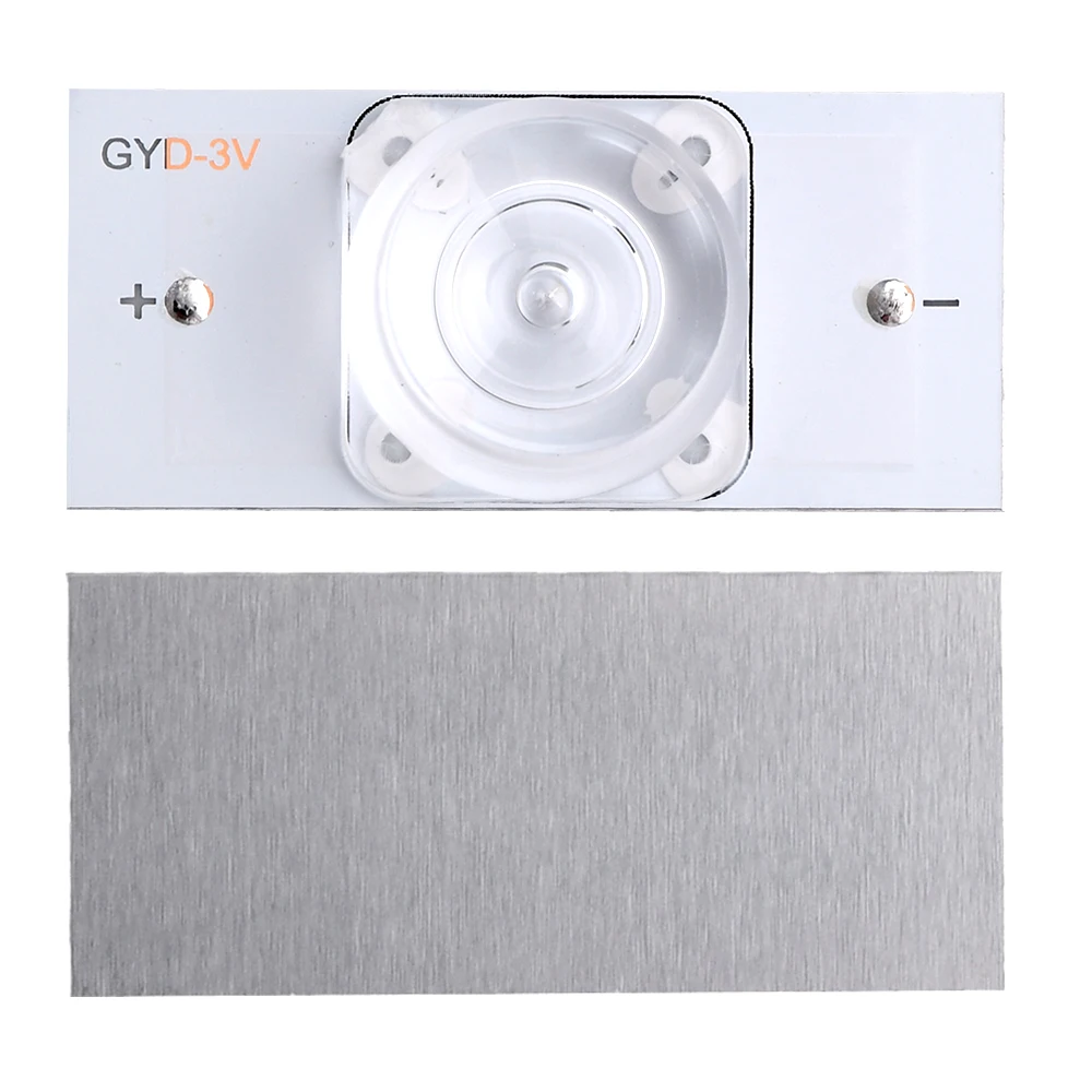 50PCS/100PCS 3V/6V SMD Lamp Beads Aluminum Substrate Board with Optical Lens Filter SMD Light Bead for TV Repair