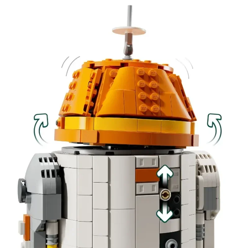 W 2025 roku zostanie wprowadzony na rynek nowy produkt: robot 75416, model do montażu z klocków, kreatywny zestaw dla dzieci, zabawka na prezent.