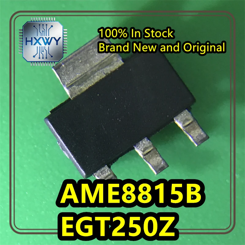 (10/50 piece) AME8815BEGT250Z AKB SOT-223 1.5A 2.5V Fixed Output LDO Regulator, Brand New Original, In Stock, Electronic IC